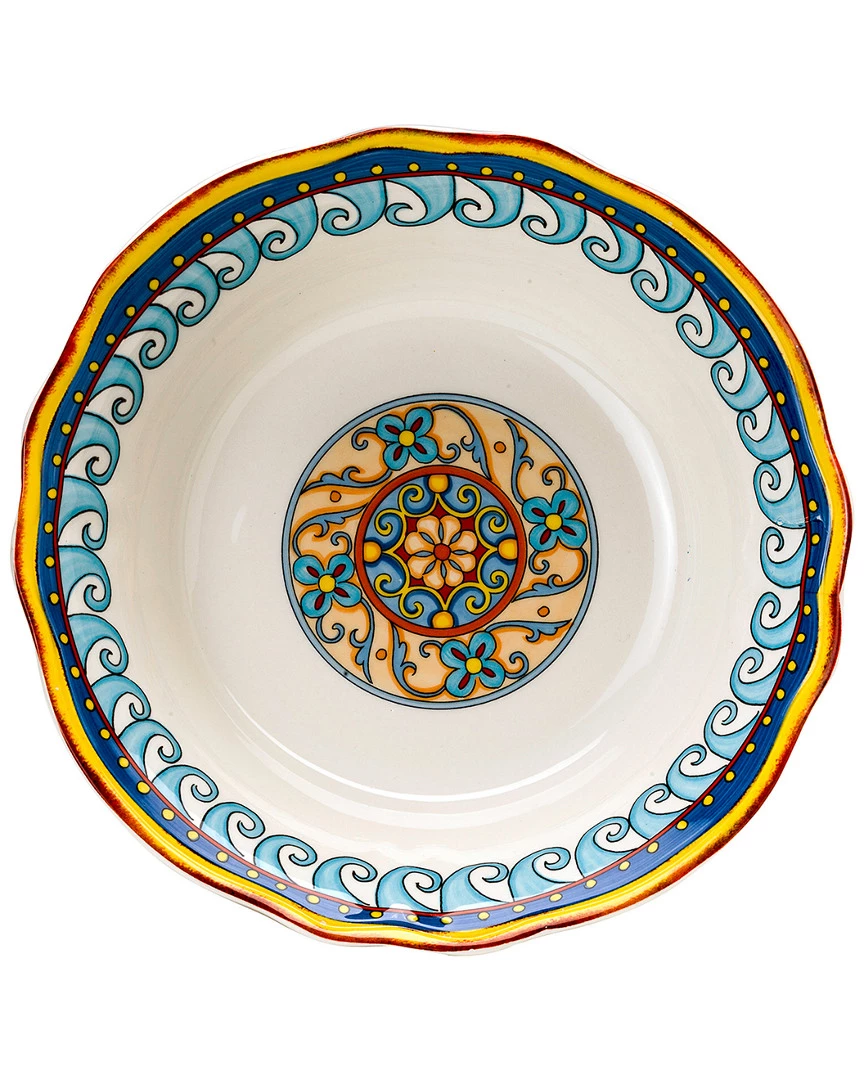 Euro Ceramica Duomo Serving Bowl Home Dinnerware