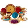 Euro Ceramica Galicia 16pc Dinnerware Set Home