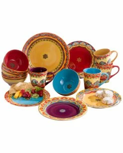 Euro Ceramica Galicia 16pc Dinnerware Set Home