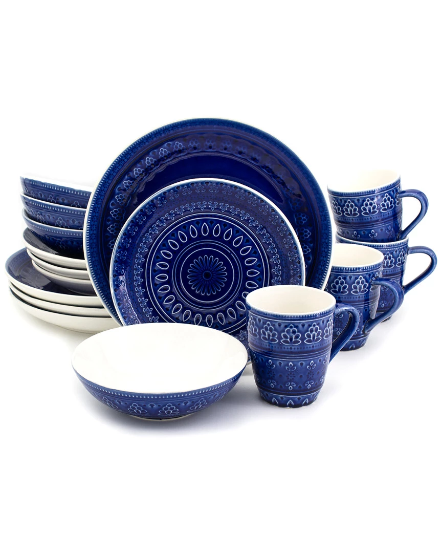Euro Ceramica Fez 16pc Dinnerware Set Home