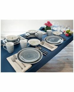 Euro Ceramica Fez 16pc Dinnerware Set Home