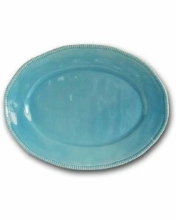 Euro Ceramica Algarve Oval Platter Home Serveware