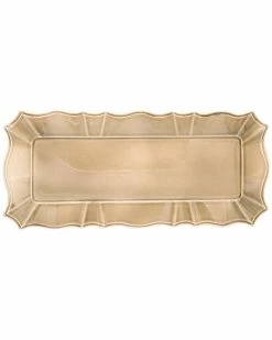 Euro Ceramica Chloe Rectangular Tray Home Serveware