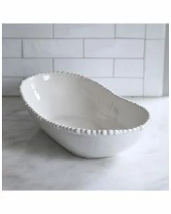 Euro Ceramica Sarar Oval Server Home Dinnerware