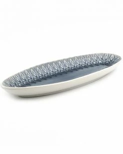 Euro Ceramica Peacock Appetizer Platter Home Serveware