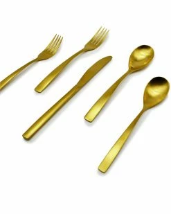 Euro Ceramica Oro 20pc Flatware Set Home Flatware & Cutlery