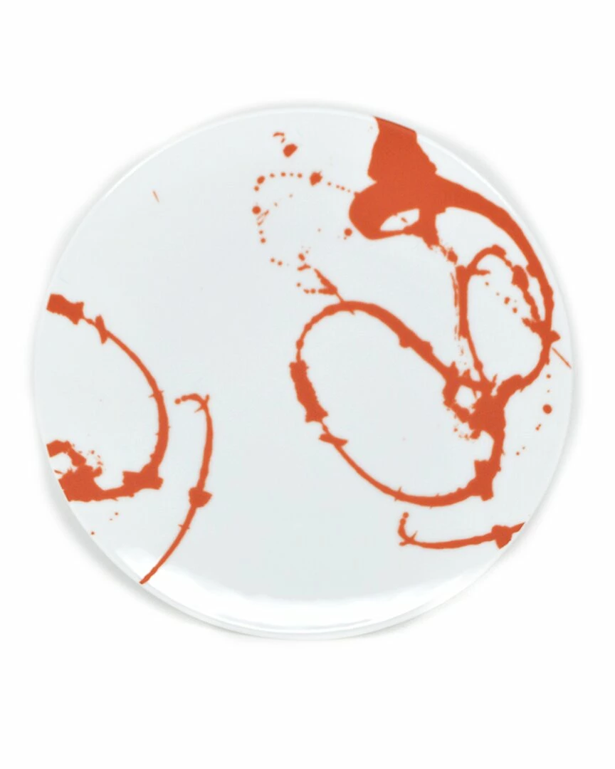 Euro Ceramica Nile 12pc Red Dinnerware Set Home - Image 2