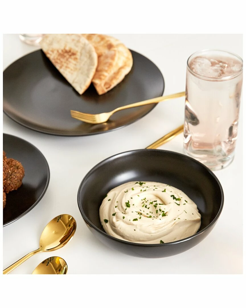 Euro Ceramica Euro Essential 16pc Dinnerware Set Home - Image 3