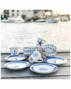 Euro Ceramica Ahoy 12pc Dessert Set Home Serveware