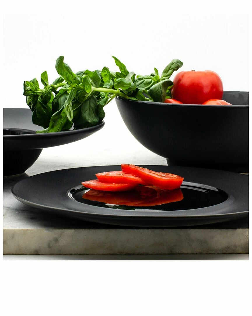 Euro Ceramica Euro Essential Onesto Dinner Plate Set Home Dinnerware - Image 2