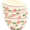 Euro Ceramica Natal 4pc Cereal Bowl Set Home Serveware