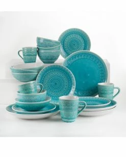 Euro Ceramica Fez 20pc Dinnerware Set Home
