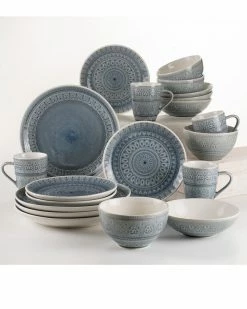 Euro Ceramica Fez 20pc Dinnerware Set Home