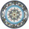 Euro Ceramica Zanzibar 4pc Stoneware Dinner Plate Set Home Dinnerware