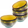 Euro Ceramica Zanzibar 4Pc All Purpose Bowl Set Home Serveware